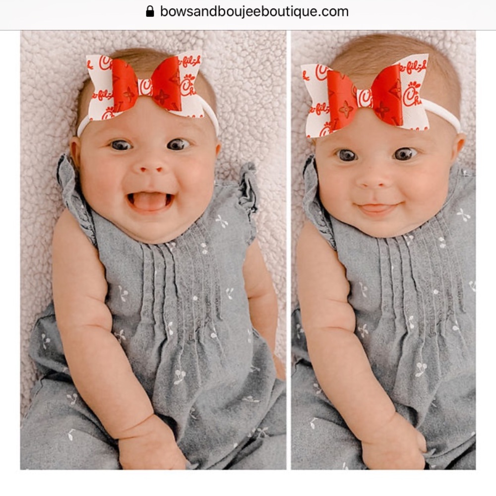 Chick-fil-a Designer Baby Bow